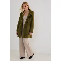 ASH - Chaqueton Liso verde musgo