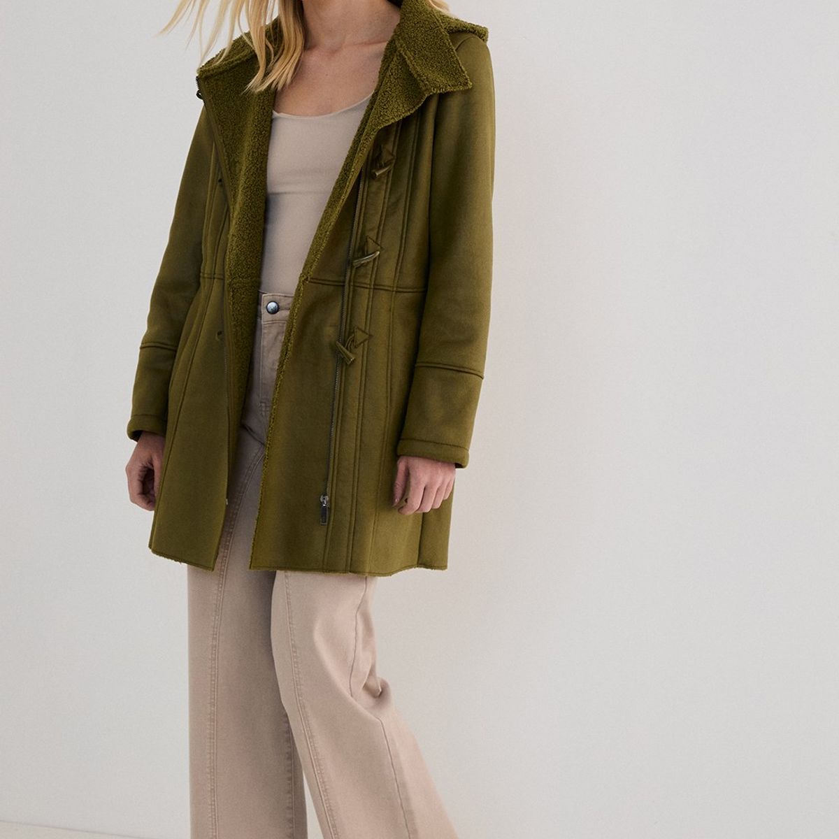 ASH - Chaqueton Verde Musgo Mujer Ash