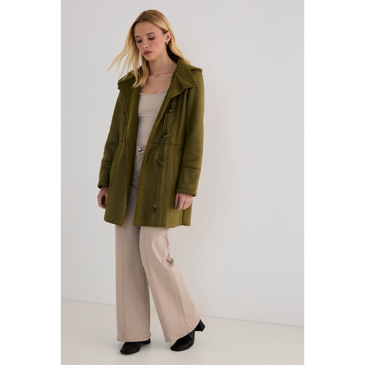 ASH - Chaqueton Verde Musgo Mujer Ash