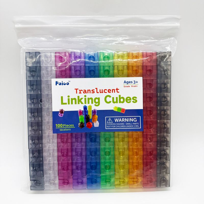 TIOZONEY - Cubo Bloques 100pcs Bolsa