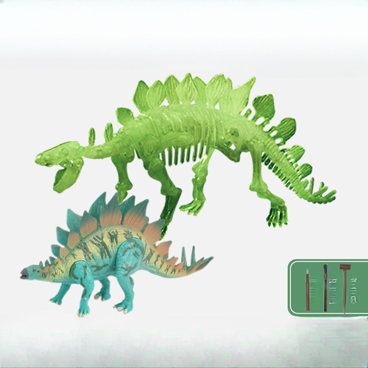 TIOZONEY - Juguetes arqueológicos de dinosaurios