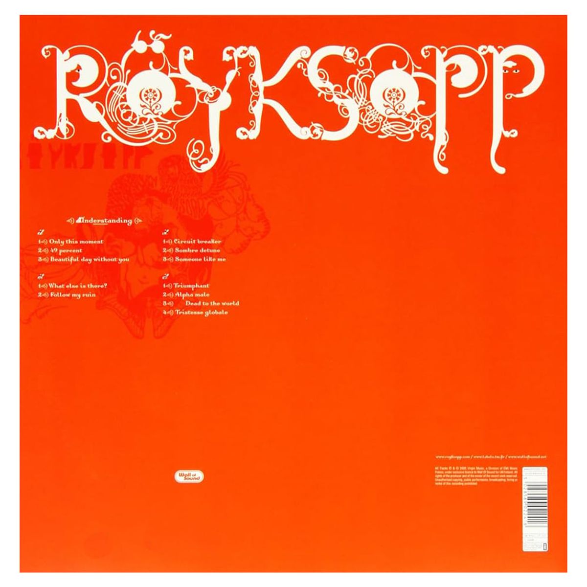 GENERICO - Röyksopp -The Understanding- Vinilo Doble