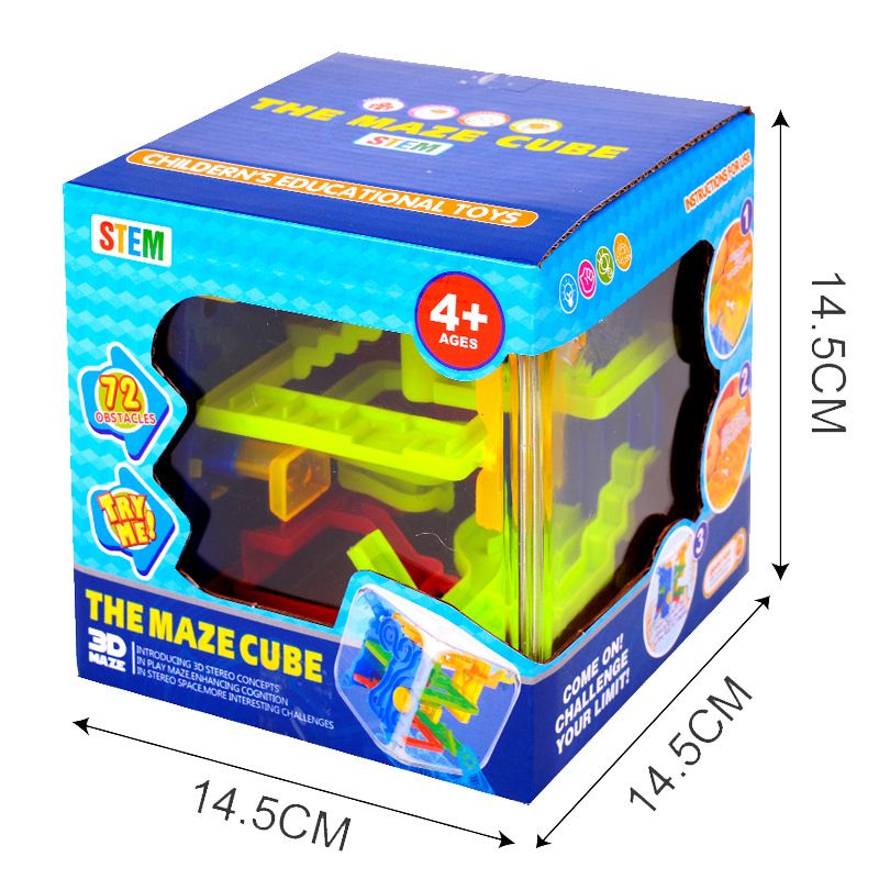 TIOZONEY - Juguetes de laberinto tridimensional 3D