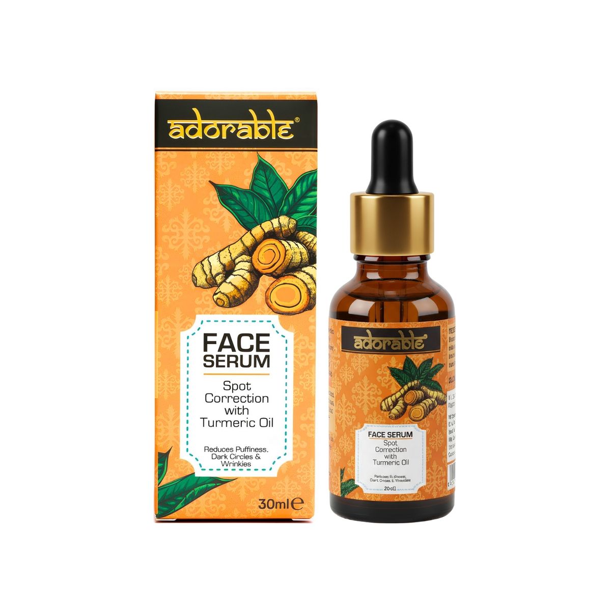 ADORABLE - Adorable Serum Facial Corrector de Manchas & Turmeric 30 ml
