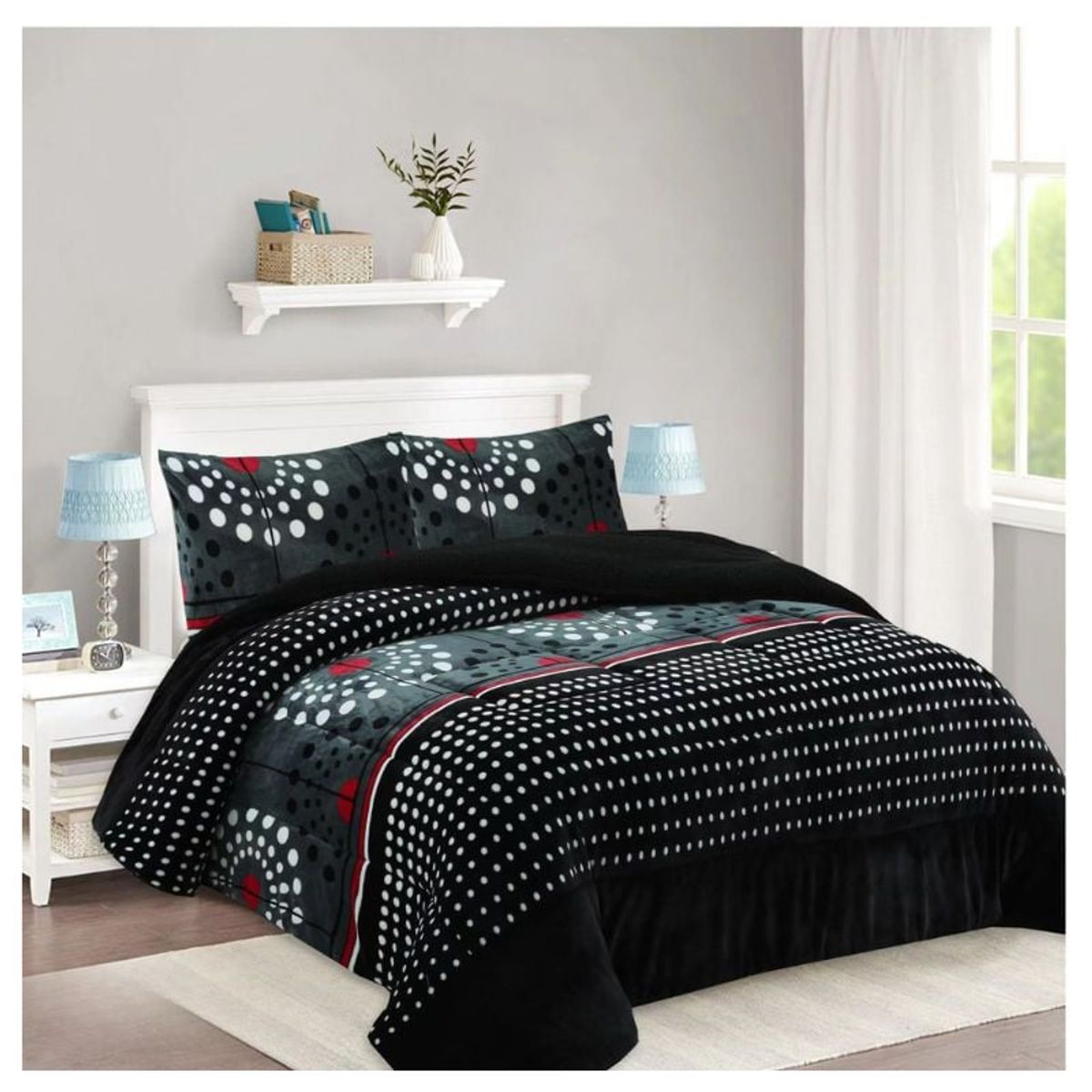 GENERICO - Cobertor Invierno Plush Plaza y Media De Diseños Con Chiporro