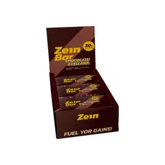 GENERICO - BOX DE 12 BARRAS DE PROTEINA ZEIN BAR CHOCOLATE AVELLANA 100GR - ZEIN
