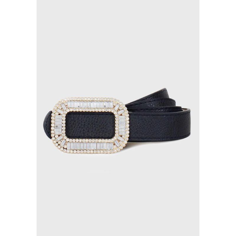 CARVEN - Cinturón Amaia negro Carven