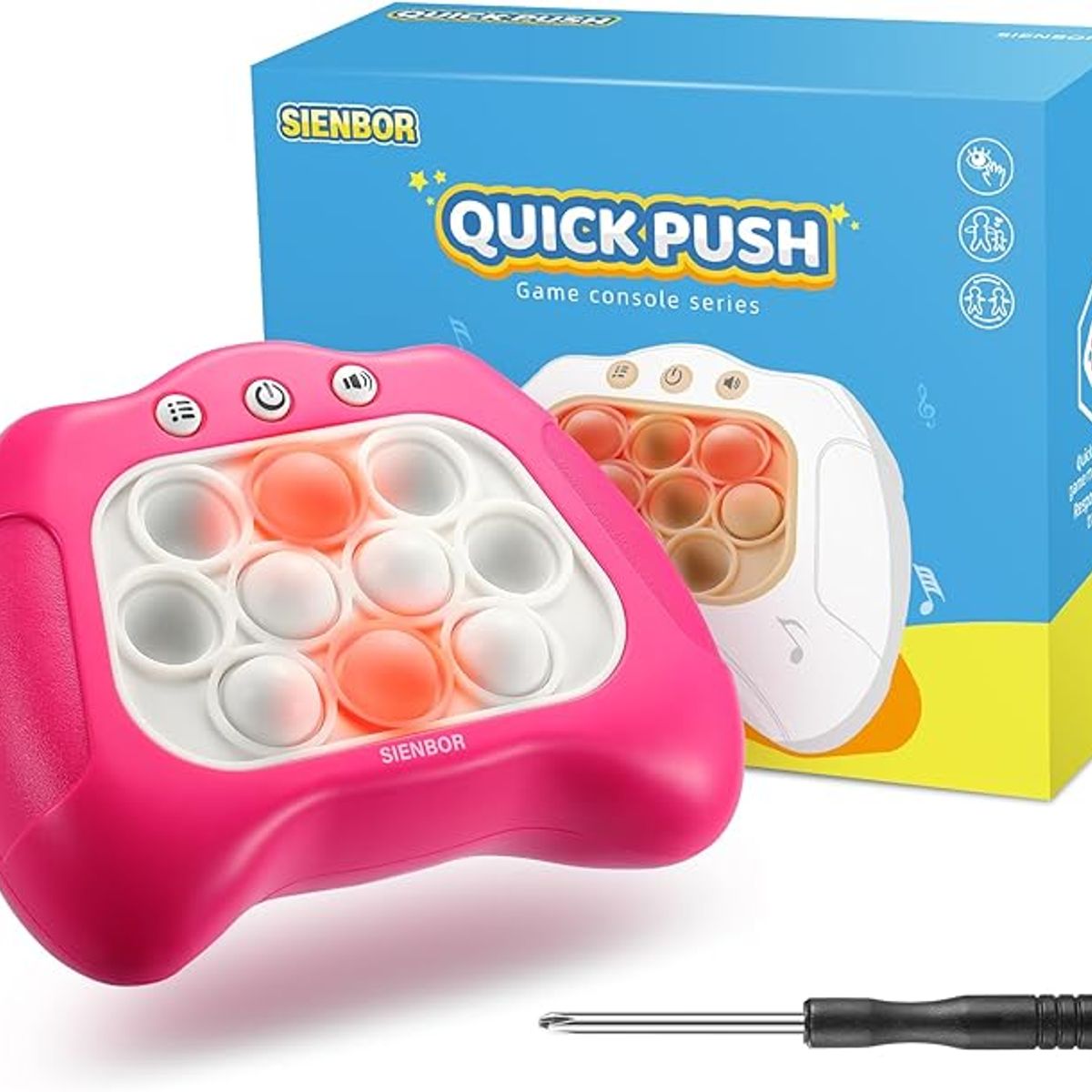 TIOZONEY - Quick Push Consola de juegos para niños