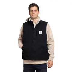 STOKED - Chaqueta Hombre Vest Negra