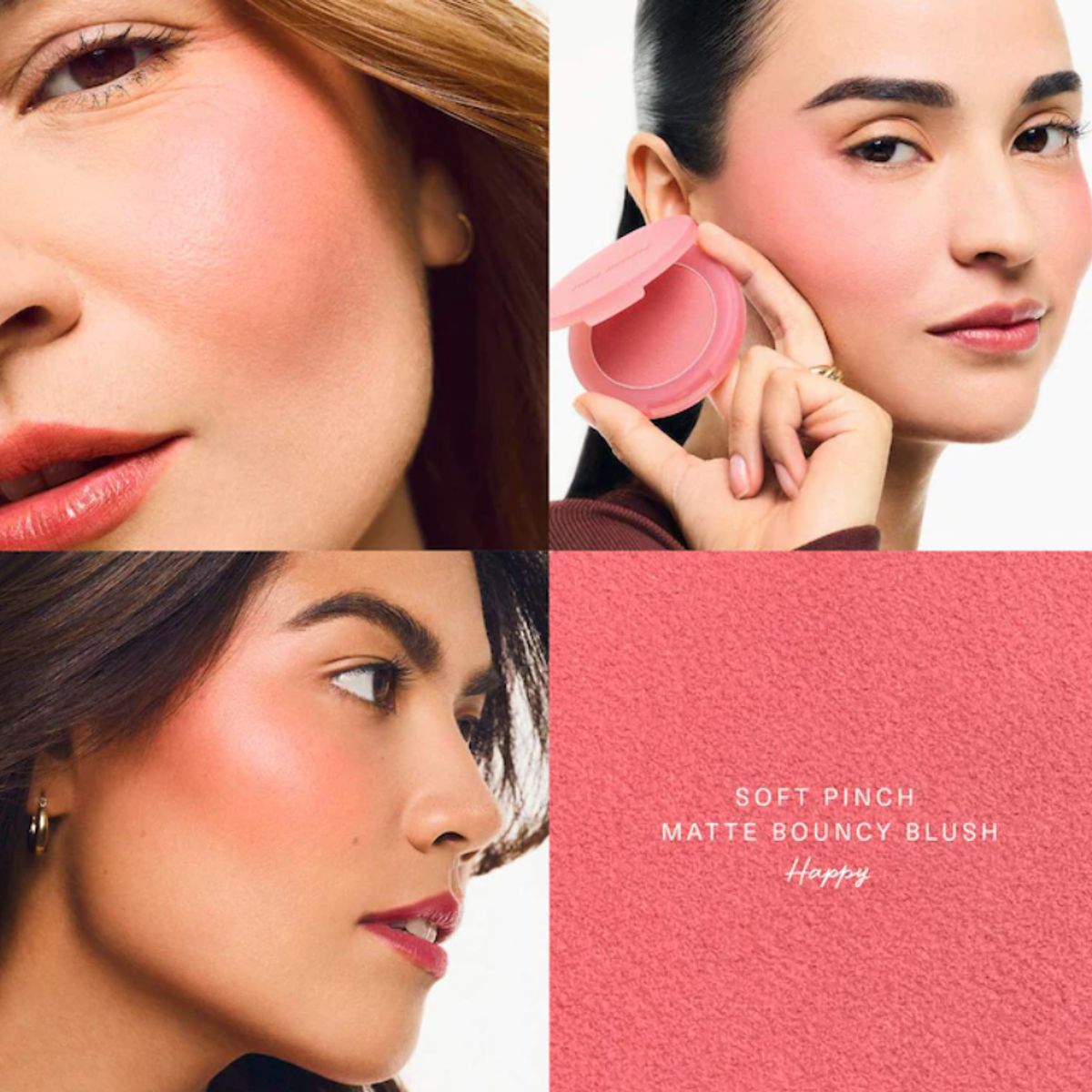 RARE BEAUTY - Rubor Mate Esponjoso Soft Pinch Happy 5 ml Rare Beauty