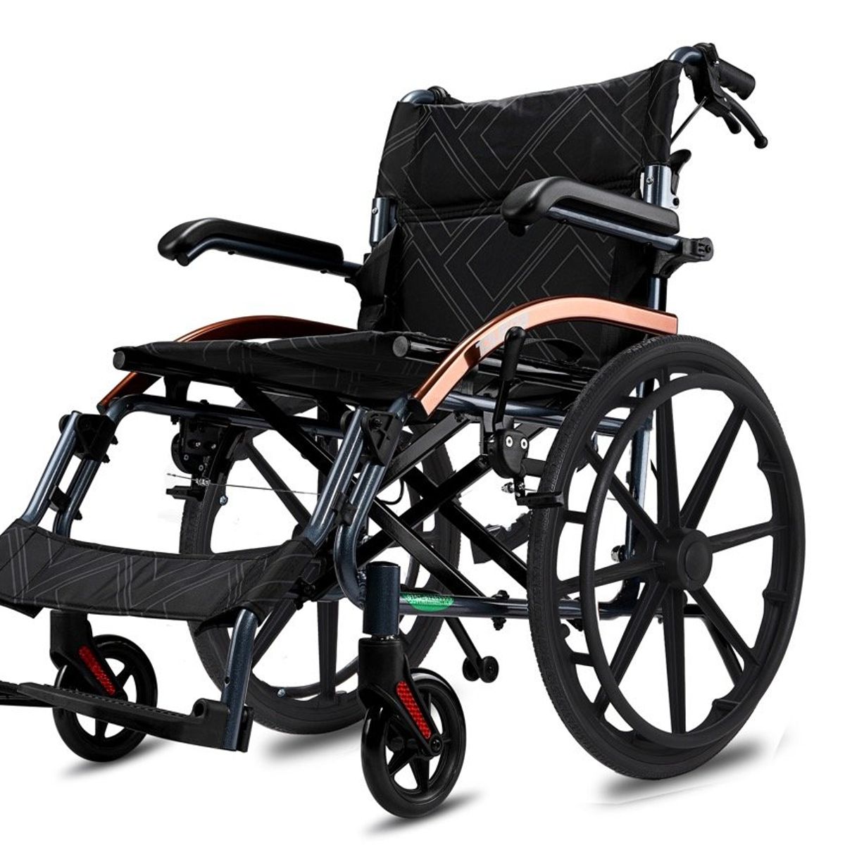 DELTAMED - Silla de ruedas de aluminio WQ05