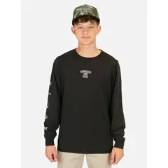 MAUI AND SONS - Polera ML Jungle Negro Infantil - Negro