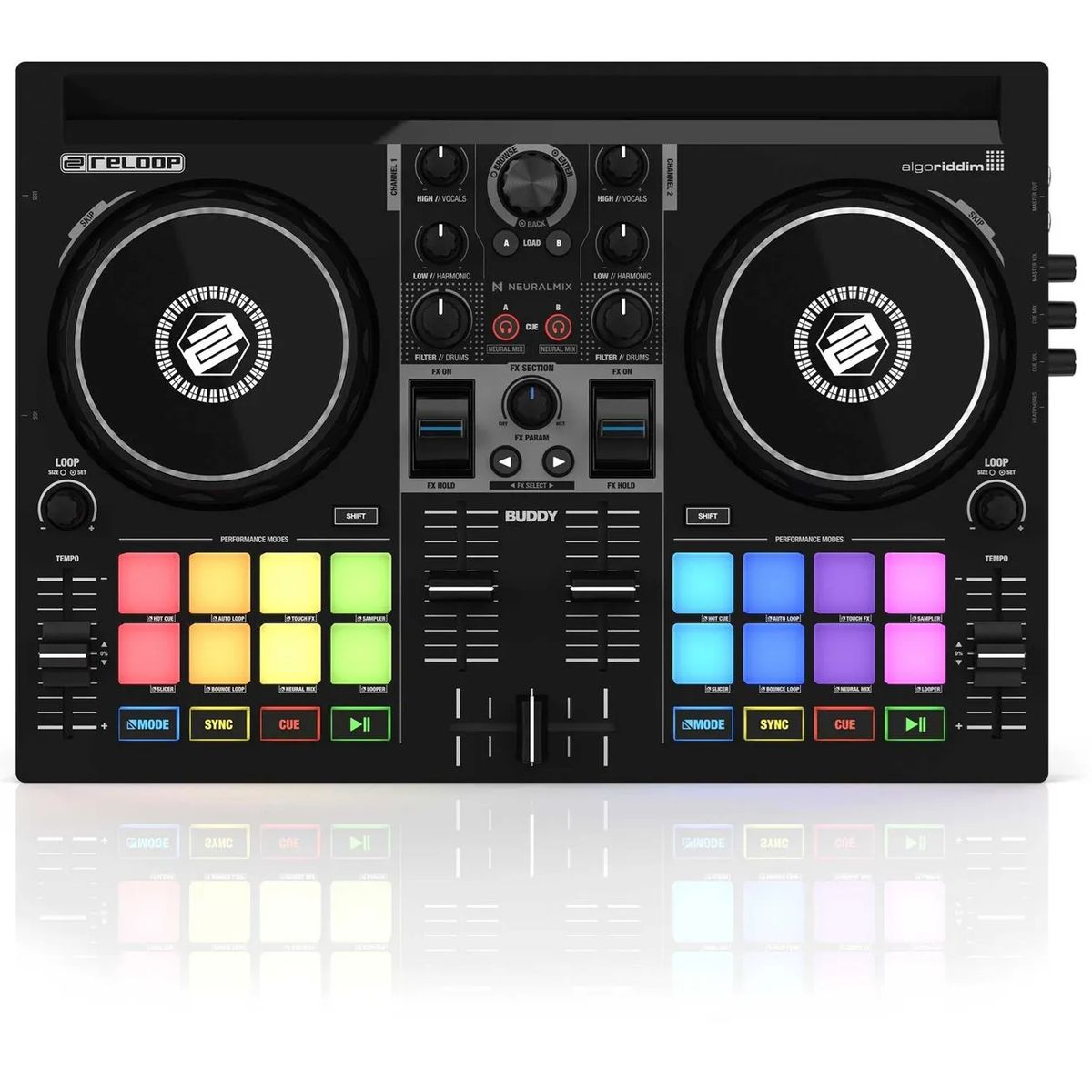 RELOOP - Controlador Compacto Dj reloop mod BUDDY