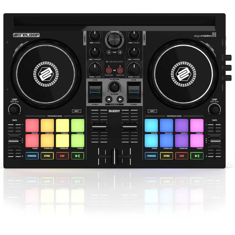 RELOOP - Controlador Compacto Dj reloop mod BUDDY