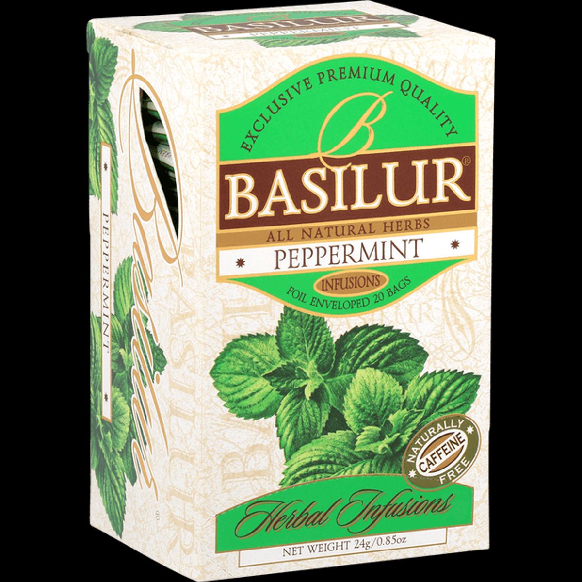 BASILUR - All Natural Herbs PEPPERMINT Herbal Infusions - Basilur