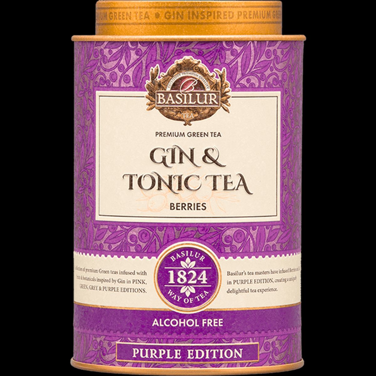 BASILUR - Gin Tonic Berries Tea - 25 Piramides - Basilur