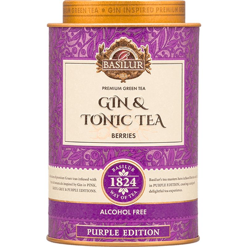 BASILUR - Gin Tonic Berries Tea - 25 Piramides - Basilur
