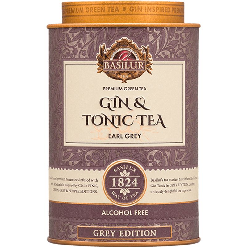 BASILUR - Gin Tonic Tea Earl Grey - 25 Piramides - Basilur