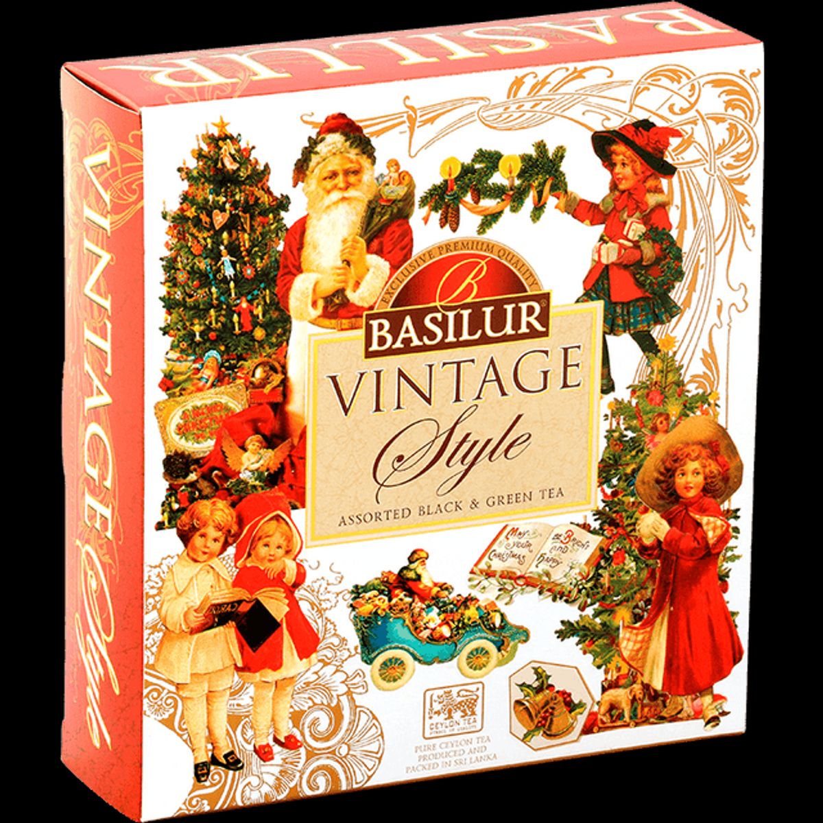 BASILUR - Te Negro - Vintage Assorted - 40 Bolsas - Basilur