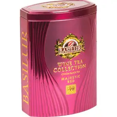 BASILUR - Wine Tea - Majestic Red- Te Negro hoja Vino Rojo -