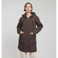 ELLESSE - CHAQUETA MUJER JUSTA CAFÉ