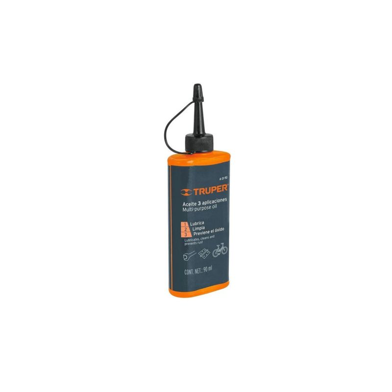TRUPER - Aceite Multiuso 90ml Lubricador Multiproposito Truper 16712