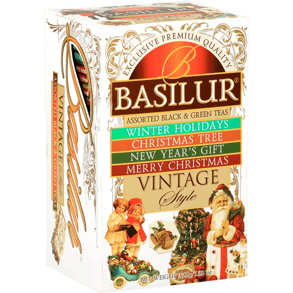 BASILUR - Te Negro Vintage Navidad  Basilur