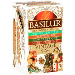 BASILUR - Te Negro Vintage Navidad