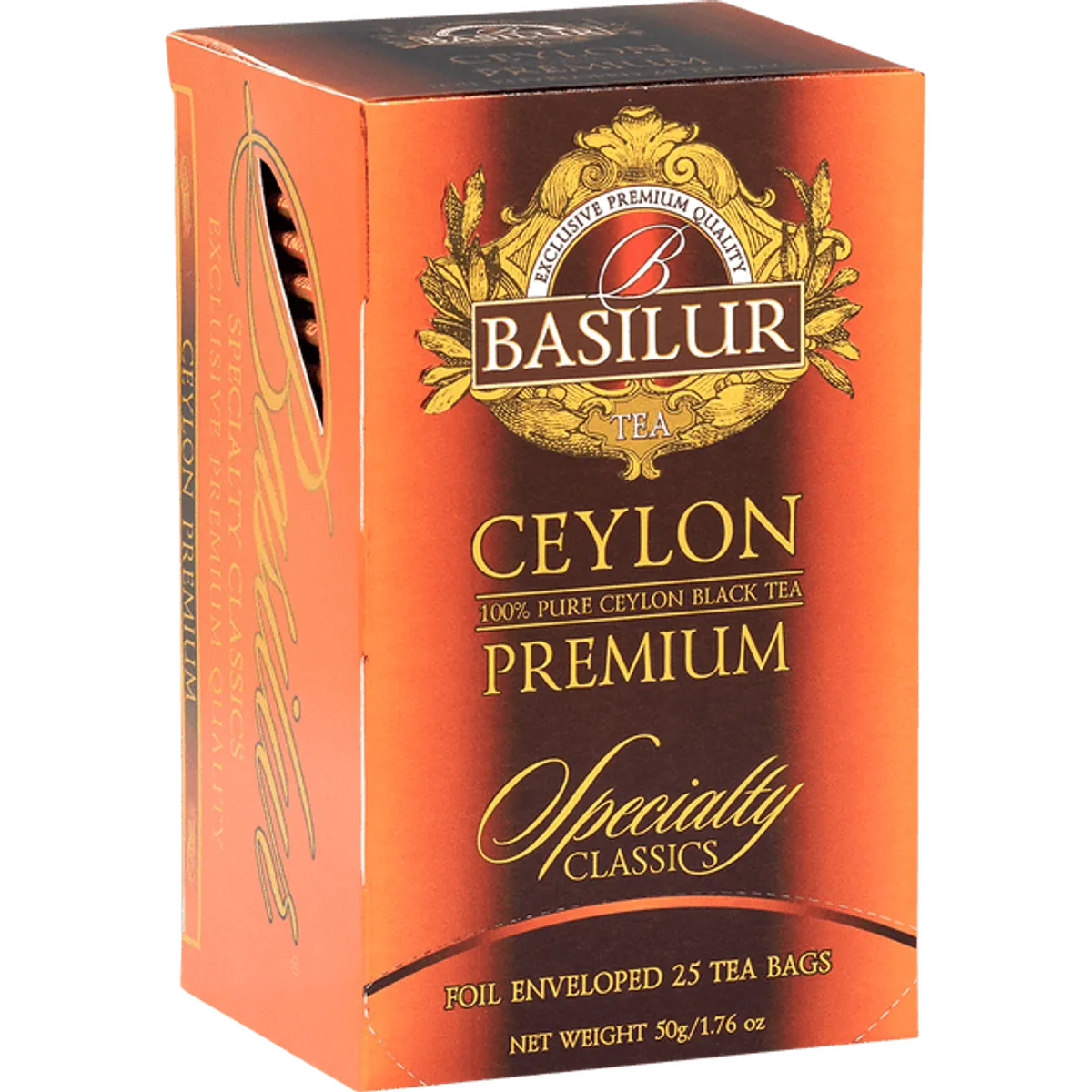 BASILUR - Te Negro Ceylon Premium Orange Pekoe