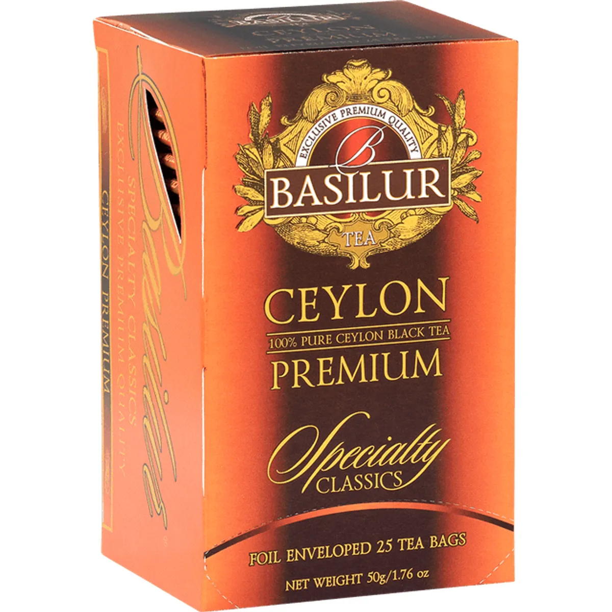 BASILUR - Te Negro Ceylon Premium Orange Pekoe