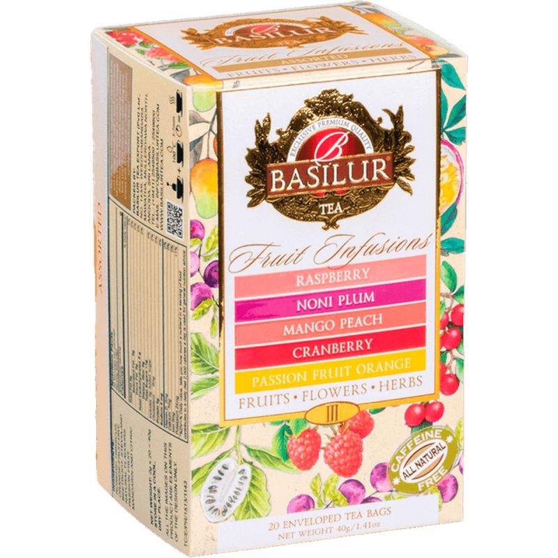 BASILUR - Infusiones de Fruta   Surtido Basilur