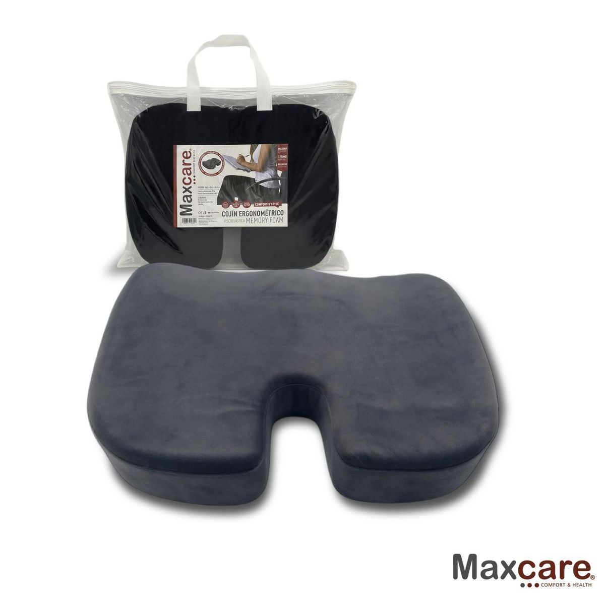 MAXCARE - Cojín Asiento Ergonométrico 445X36x68Cm