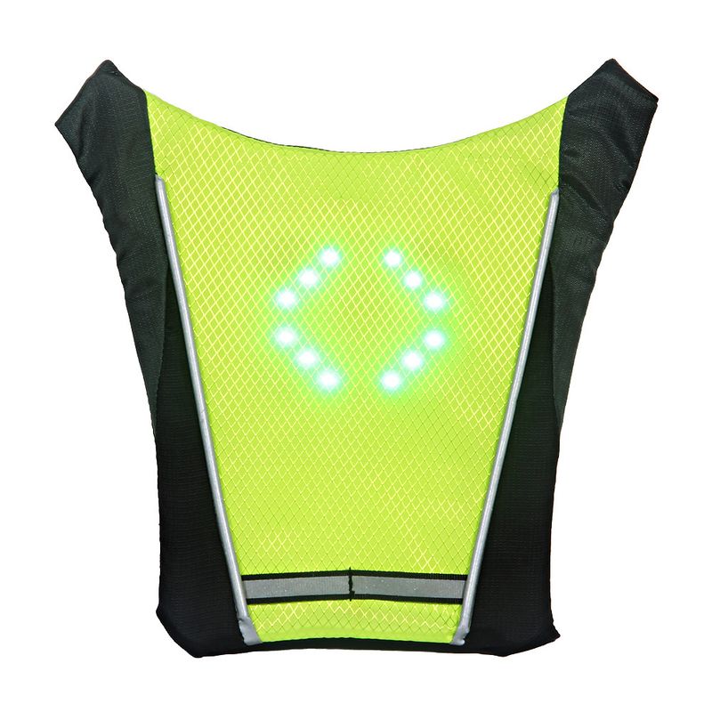 GENERICO - CHALECO SEÑALIZADOR LED PARA BICICLETA SCOOTER