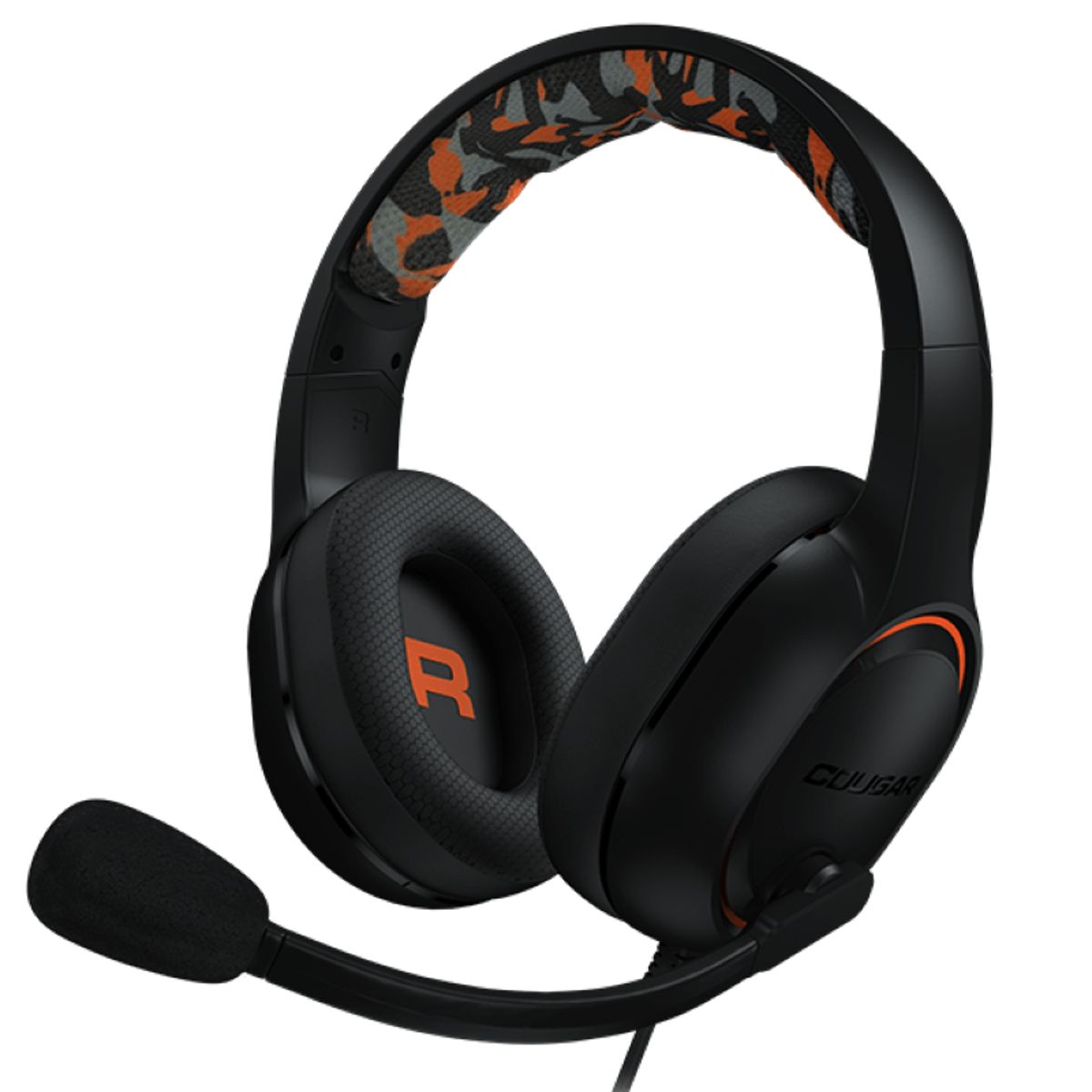 COUGAR - Audífonos Gamer On-Ear - Cougar DIVE - 3,5 mm - Black