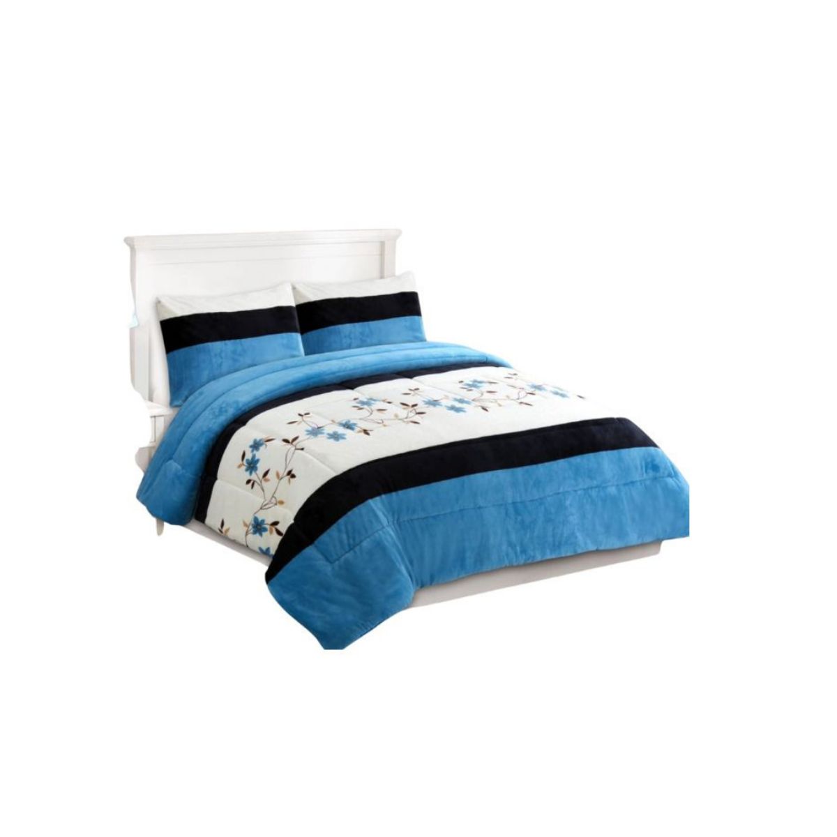 GENERICO - Cobertor Invierno Plush Con Chiporro 2 Plazas Diseños