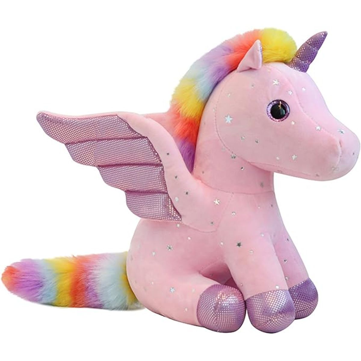 TIOZONEY - Peluche Unicornio Rosa 22cm
