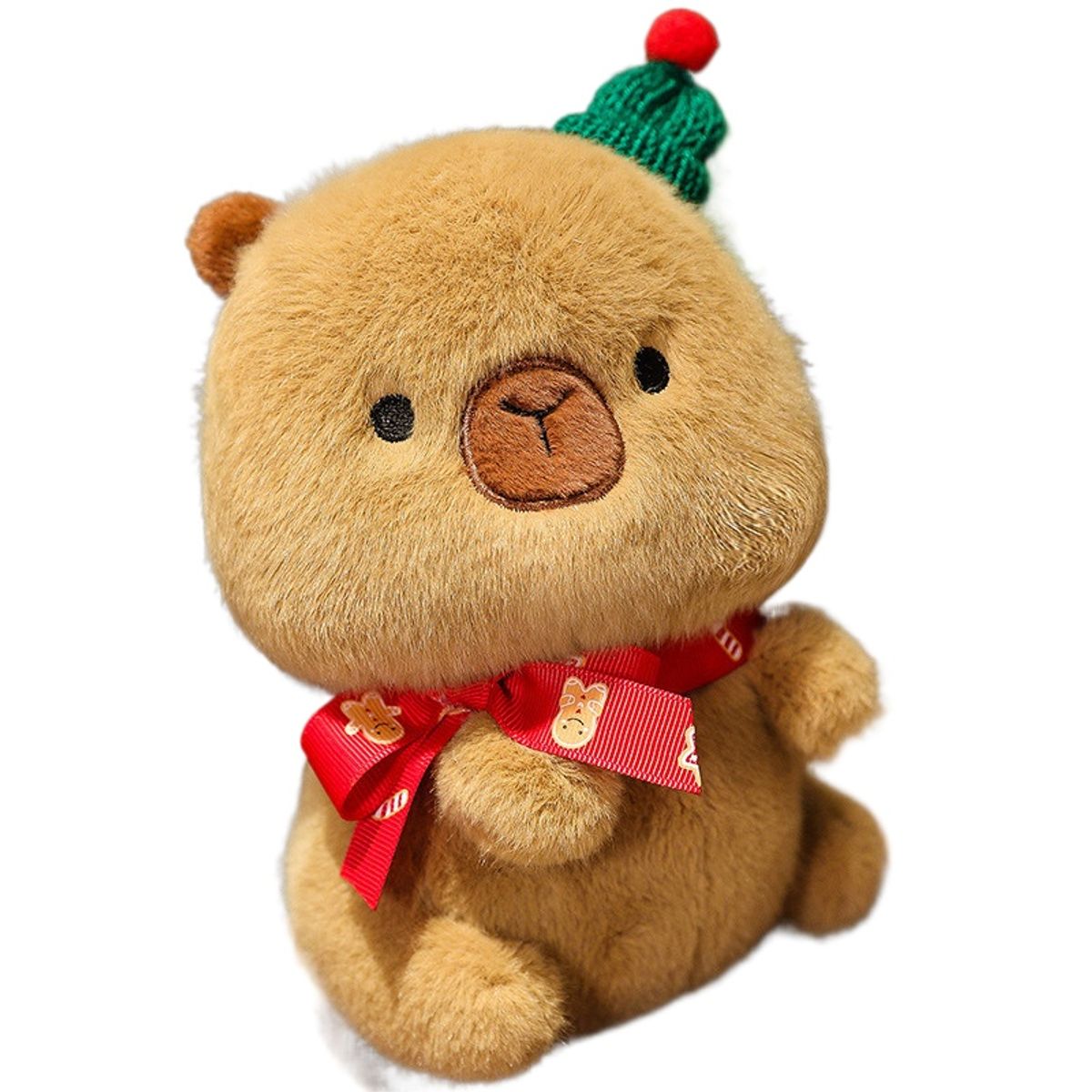 TIOZONEY - Muñecas infantiles navideñas - 18CM Marrón