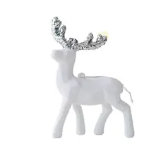 TIOZONEY - Decoración de colgantes de árboles de Navidad - Blanco