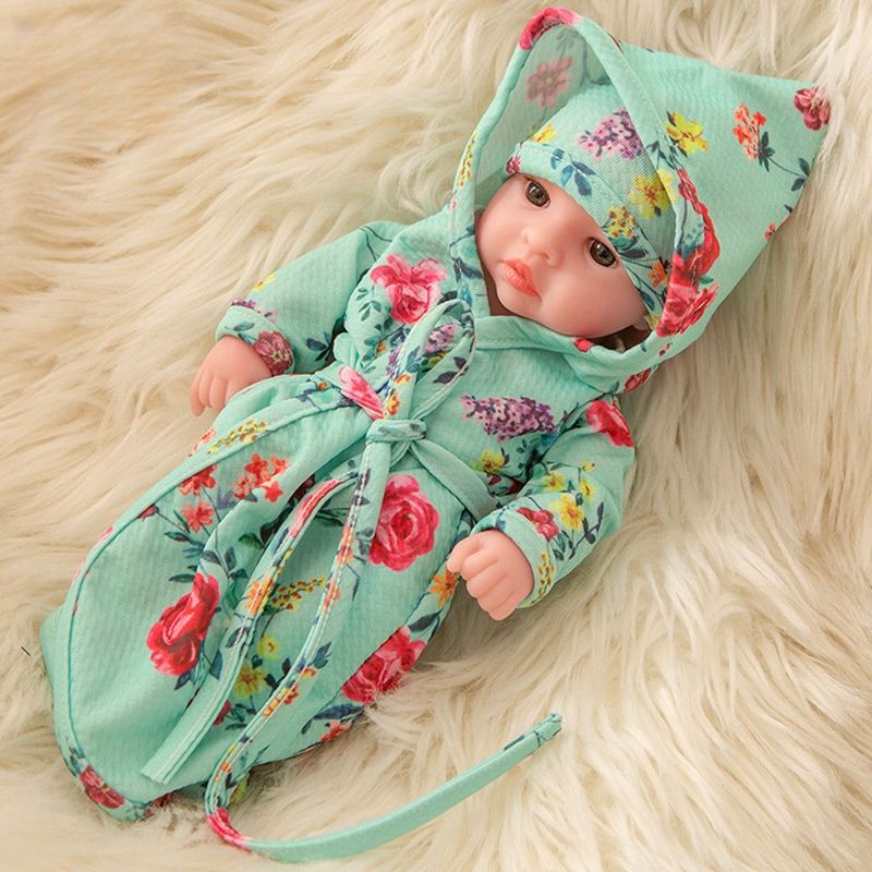 TIOZONEY - Muñeca bebe reborn vinilo de silicona juguetes para 30cm