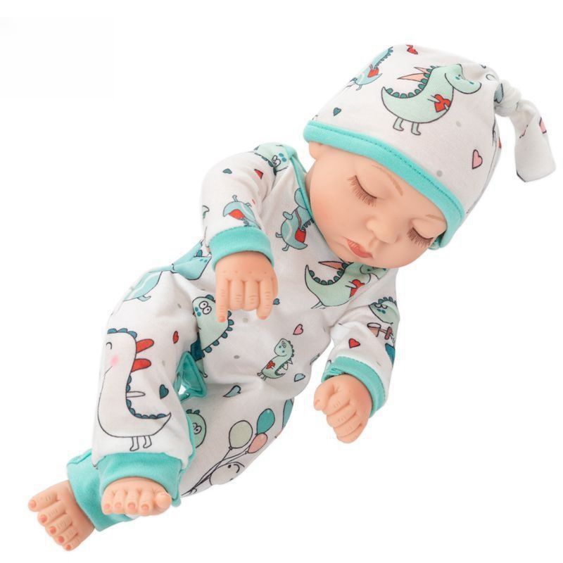 TIOZONEY - Muñeca bebe reborn vinilo de silicona juguetes para 30cm