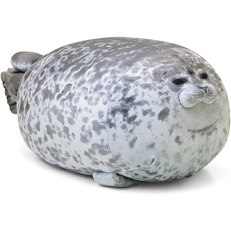 TIOZONEY - Almohada de peluche con forma de foca 40cm
