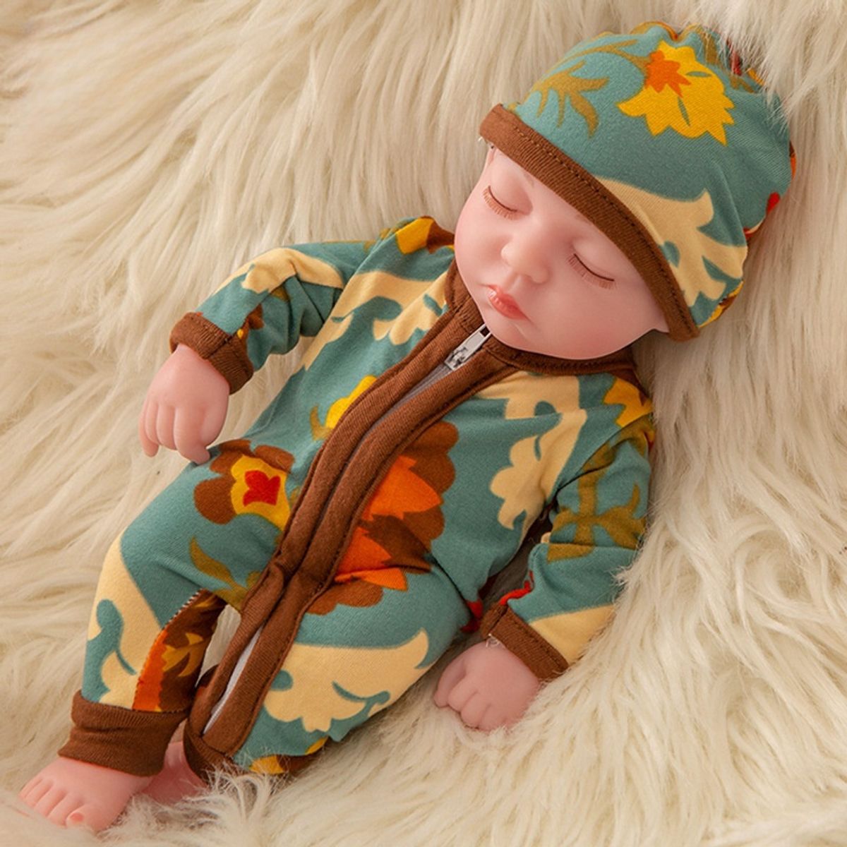 TIOZONEY - Muñeca bebe reborn vinilo de silicona juguetes para 30cm