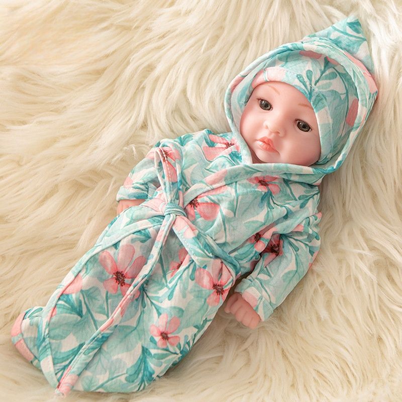 TIOZONEY - Muñeca bebe reborn vinilo de silicona juguetes para 30cm