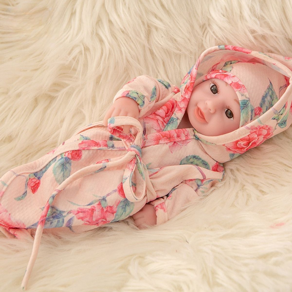 TIOZONEY - Muñeca bebe reborn vinilo de silicona juguetes para 30cm