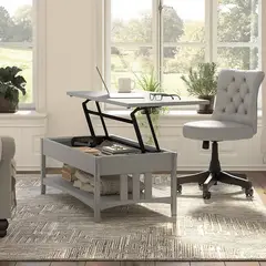 MSA MUEBLES SANTA ANA - Mesa de Centro Elevable Cod Gray