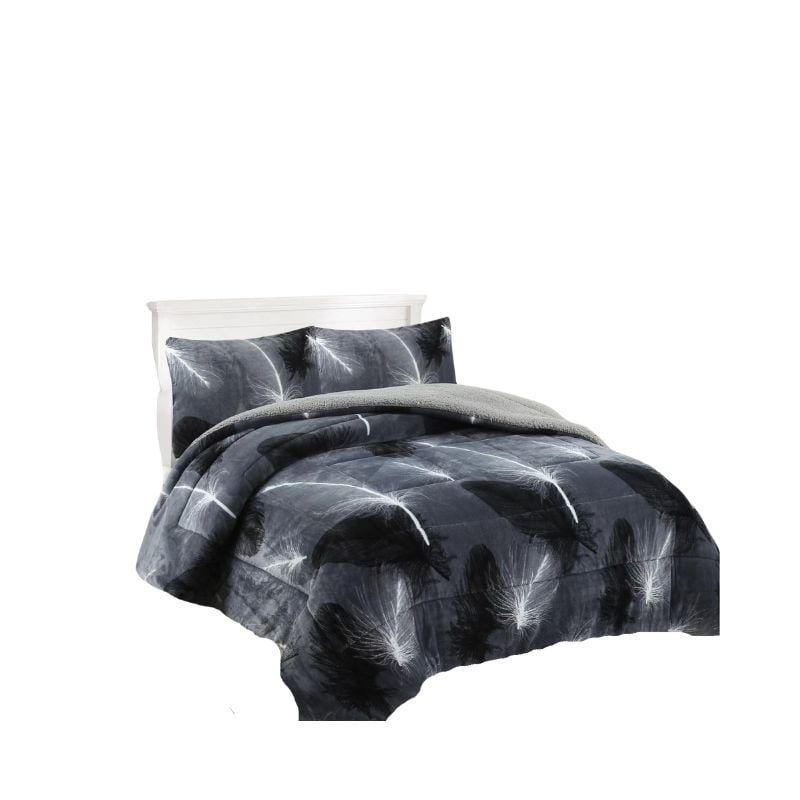 GENERICO - Cobertor Invierno Plush Con Chiporro 2 Plazas Diseños