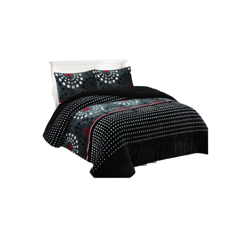 GENERICO - Cobertor Invierno Plush Con Chiporro 2 Plazas Diseños