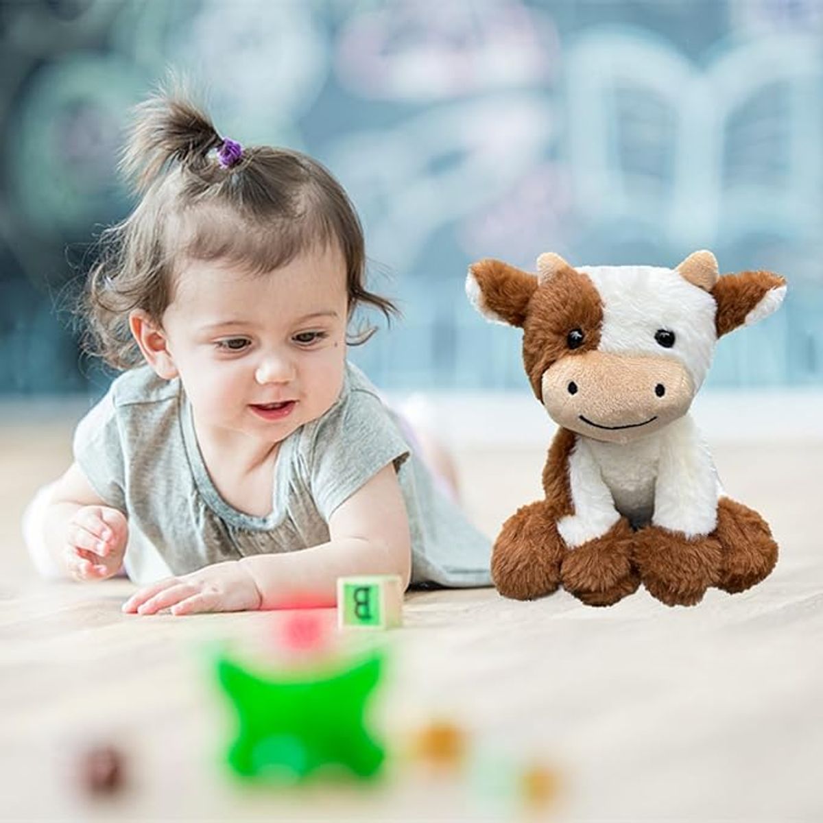TIOZONEY - Peluches de vaca 22cm
