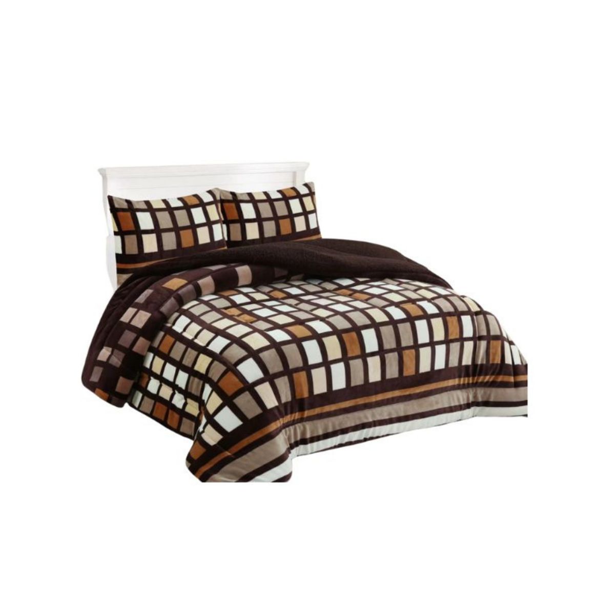 GENERICO - Cobertor Invierno Plush Con Chiporro 2 Plazas Diseños