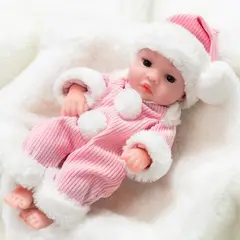 TIOZONEY - Muñeca bebe reborn vinilo de silicona juguetes para 30cm